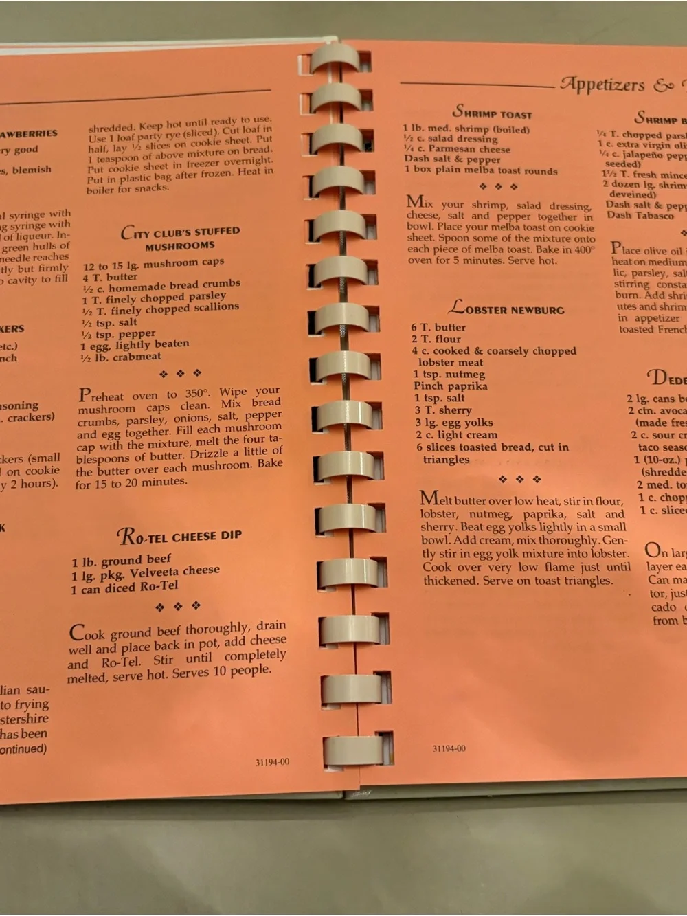 Recipes & Recollections Cookbook - Cream Cover